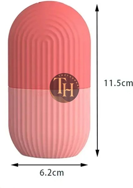 Buz Silindiri Yüz, Göz Altı ve Boyun Masajı Cilt Bakımı Silikon Buz Kalıbı Soğuk Terapi Masaj Aleti fiyatları