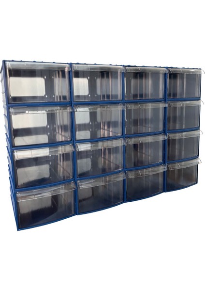 Plastik Çekmeceli Kutu 16 Çekmeceli 750-M fiyatları