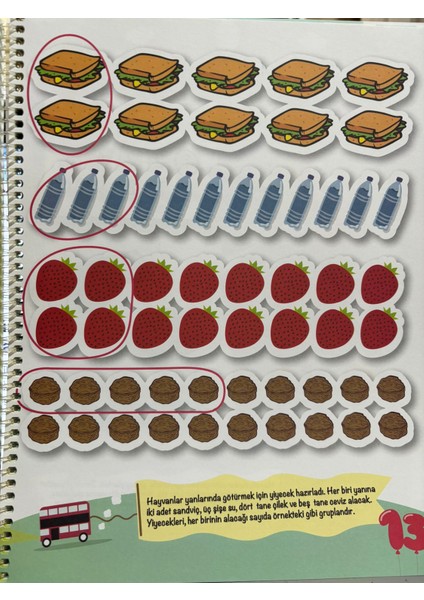 Okul Öncesi Hayvan Dostlarla Matematik Yolculuğu fırsatları