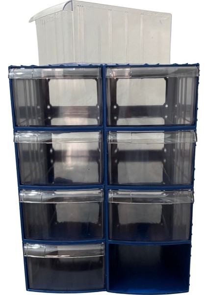 Plastik Çekmeceli Kutu 8 Çekmeceli 750-M fiyatları