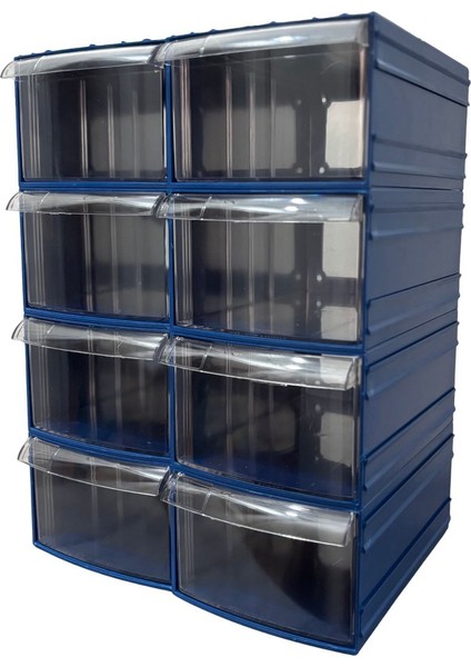 Plastik Çekmeceli Kutu 8 Çekmeceli 750-M modelleri