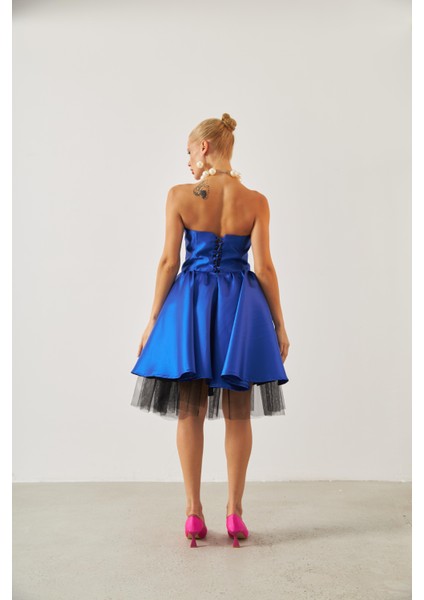 Ziberlin Straplez Kloş Etek Abiye fırsatları