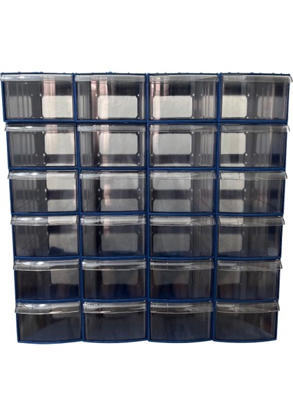 Plastik Çekmeceli Kutu 24 Çekmeceli 750-M