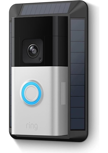 Video Kapı Zili Pro (Battery Video Doorbell Pro) + 2. Nesil Solar Şarj Cihazı | 1536P Hd Görüntü, Akıllı Hareket Algılama, Güneş Enerjisi ile Şarj | Alexa Uyumlu Kablosuz Güvenlik Sistemi