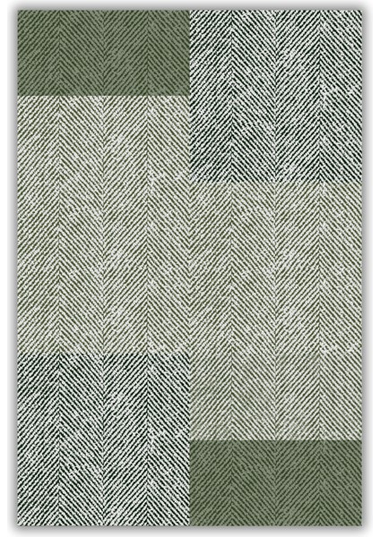 Goemetrik Dikdörtgen Desenli Halı Balıksırtı Kırçıllı Halı Yeşil Halı Genç Odası Halısı Oturma Odası Halısı fiyatları