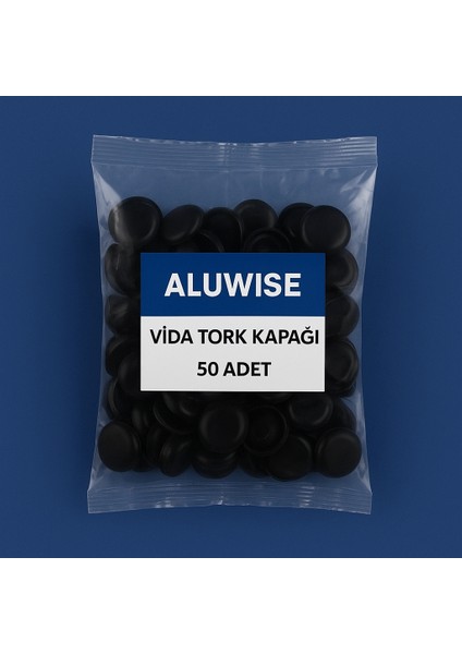 Buldeks (Tork) Vida Tapası – Siyah (50 Adet) fiyatları