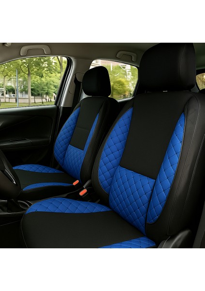 Lüx Araç Koltuk Kılıfı Seti – Ön ve Arka Koltuk Için Ortopedik Destekli