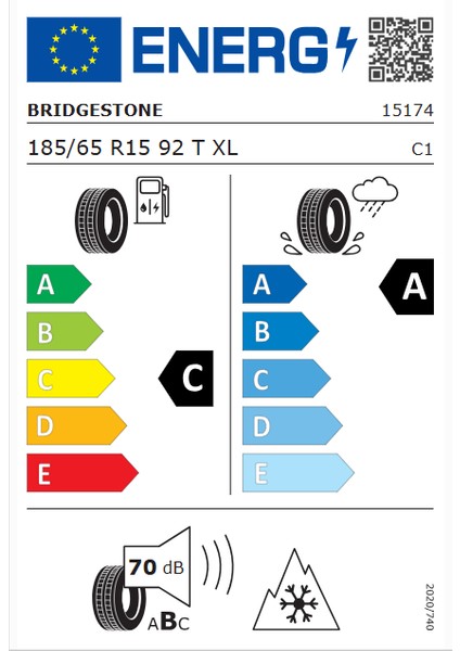 Blizzak LM005 185/65 R15 92T Xl Kış Lastiği - 2025 fiyatları