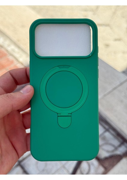 iPhone 17 Pro Max Kılıf Magsafe Manyetik Açılabilir Standlı Halka Ayarlanabilir Liquid Neon Renkli fiyatları