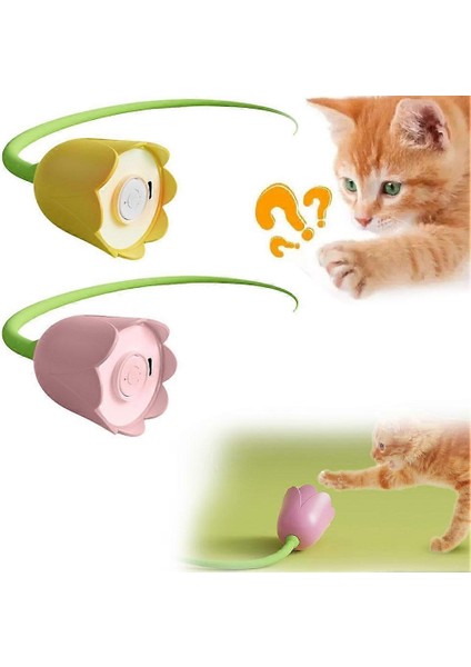 Hareketli Çiçek Kedi Oyuncağı fırsatları