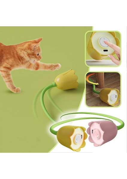 Hareketli Çiçek Kedi Oyuncağı indirimleri