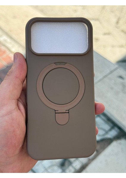 iPhone 17 Pro Max Kılıf Magsafe Manyetik Açılabilir Standlı Halka Ayarlanabilir Liquid Neon Renkli fiyatları