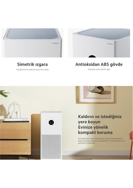 Ev ve Ofis Için Hava Temizleme Cihazı – Evcil Hayvan Tüyü ve Koku Giderici indirimleri