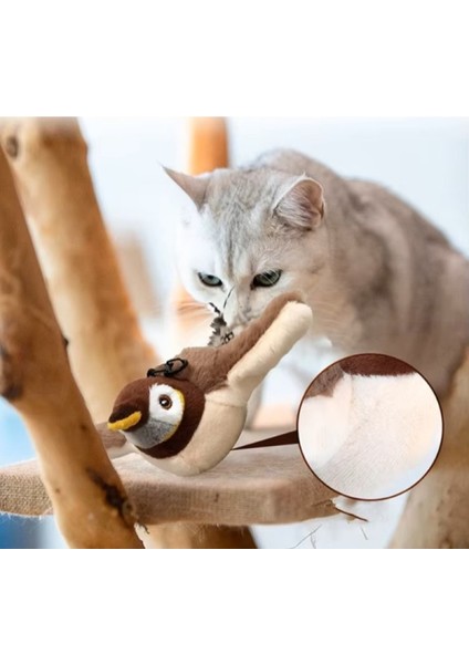 Şarjlı Peluş Uçan Kuş Oyuncak
