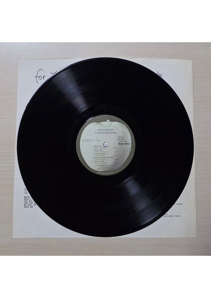 / Plastic Ono Band - John Lennon / Plastic Ono Band -***1970 Amerika Ilk Baskı*** - Dönem Baskı Plak - Longplay - Lp modelleri