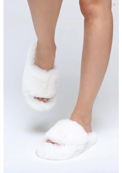 Kadın Ekstra Yumuşak Tüylü Ev Terliği 3cm fırsatları