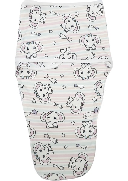 Kız Bebek Uyku Tulumu %100 Organik Pamuk Penye Kundak 0-3 Ay, Fermuarlı Yapısıyla Kolay Bez Değişimi fiyatları