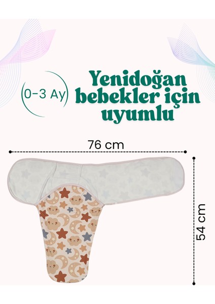 Organik Bebek Uyku Tulumu | %100 Pamuk Fermuarlı Kundak 0-3 Ay – Kolay Bez Değişimi İçin Özel Tasarım fırsatları