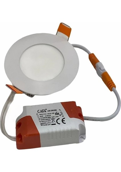 Slim Panel LED Sıva Altı 6 Watt 3 Adet modelleri