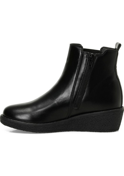 166607.Z4PR Siyah Kadın Dolgu Topuk Bot modelleri