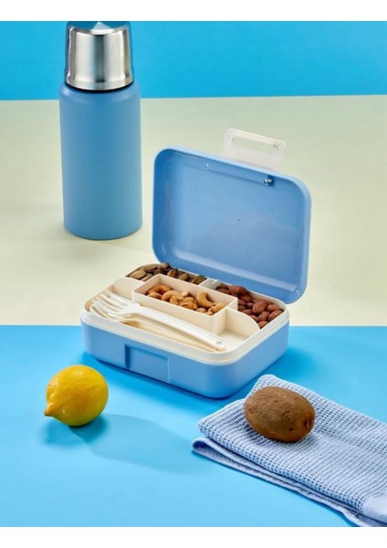 5 Bölmeli Kaşıklı ve Çatalı Beslenme Saklama Kabı – Bölmeli Öğle Yemeği Kutusu indirimleri