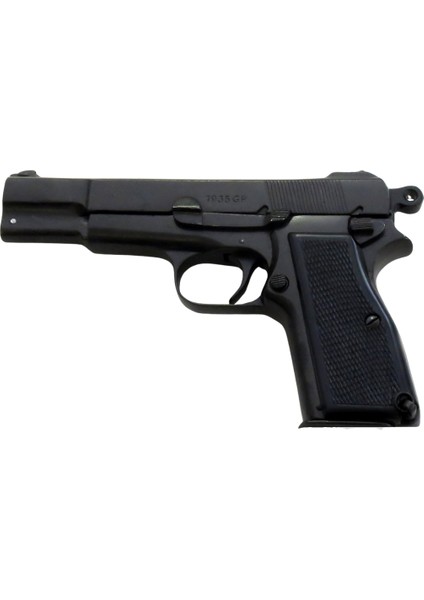 Denix Browning Hi-Power Gp 35 Dekoratif Koleksiyonluk Metal Obje - 1935 Belçika