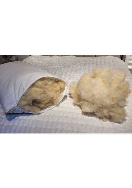 Doğal Yıkanmış Koyun Yünü 1000GR