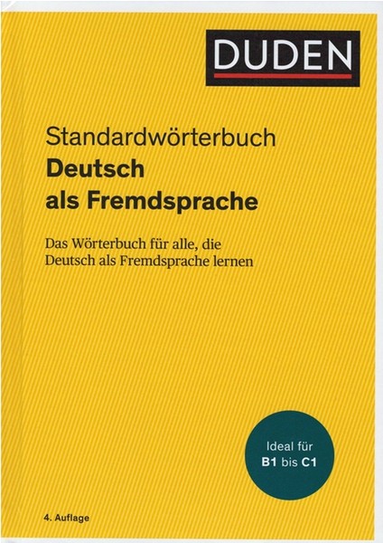 - Standardwörterbuch Deutsch Als Fremdsprache (4. Auflage)