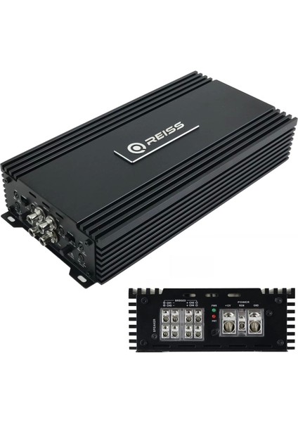 Reıss Audıo RS-P4200.4D Oto Anfi Stereo 4X300 Watt 4 Kanal