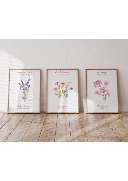 Çerçevesiz 3'lü Poster Seti, Estetik Duvar Posteri Seti, Çerçevesiz Poster fiyatları