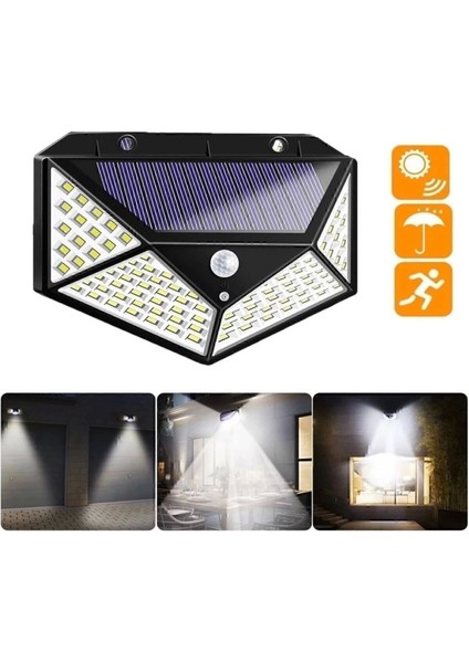 Güneş Enerjili Hareket Sensörlü 4 Taraflı Aydınlatma fiyatları