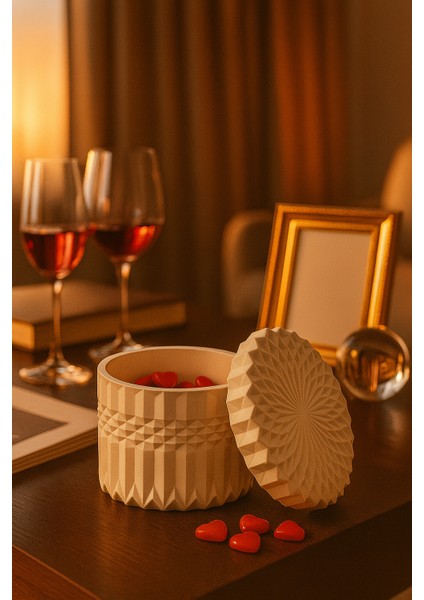 Kristal Kapaklı Dekoratif Kutu – Modern & Zarif Tasarım modelleri