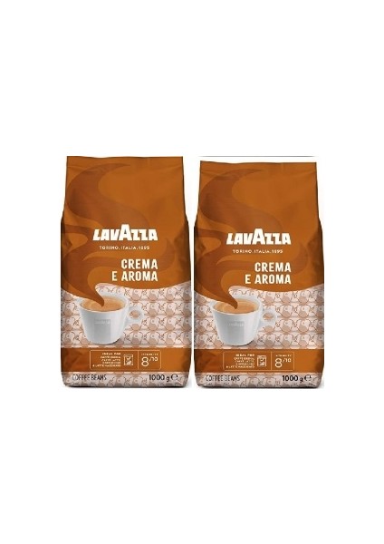 Crema E Aroma Çekirdek Kahve 2 x 1 kg