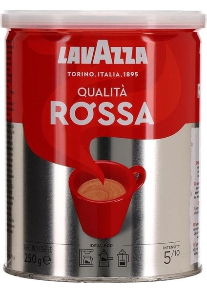 Qualità Rossa Filtre Kahve Teneke Kutu (250GR) X6 fiyatları