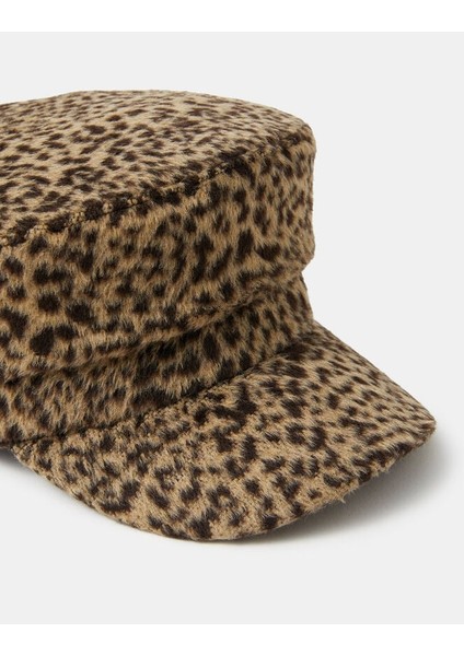 Cheetah Baskılı Şapka modelleri