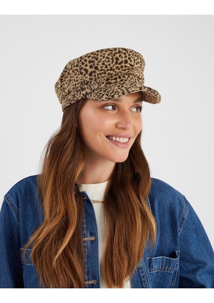 Cheetah Baskılı Şapka fırsatları