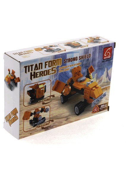 Ausini Titan Uzaylı Savaşçı -1 Strong Shield 56 Parça fiyatları