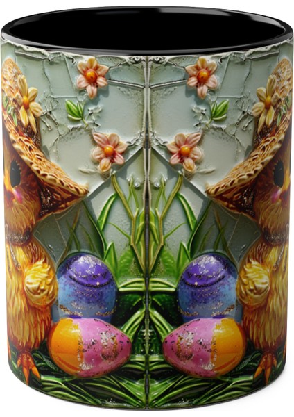 Şapkalı Ördek Baskılı Kupa modelleri