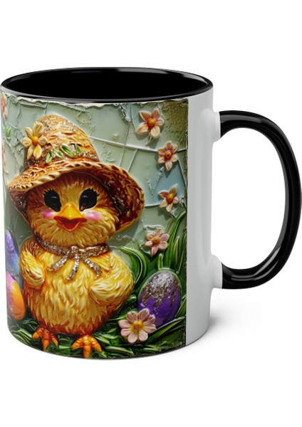 Şapkalı Ördek Baskılı Kupa fırsatları