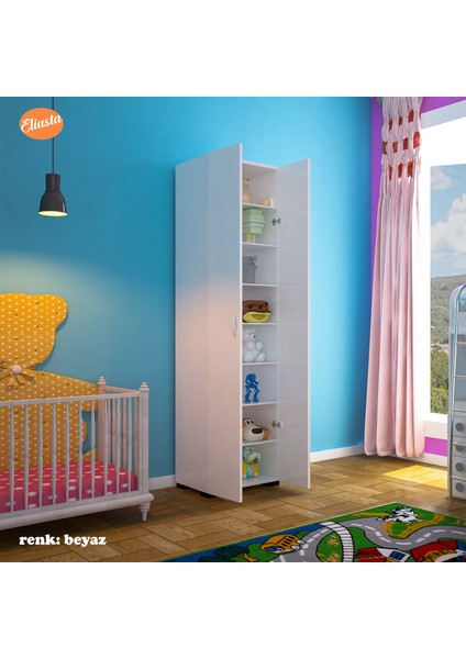 8 Raflı Cok Amaclı Dolap Mutfak Dolabı Banyo Dolabı Ofis indirimleri