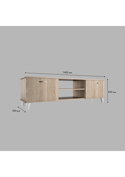 Tv Unıtesi Tv Sehpası 2 Kapaklı Televizyon Sehpası fırsatları