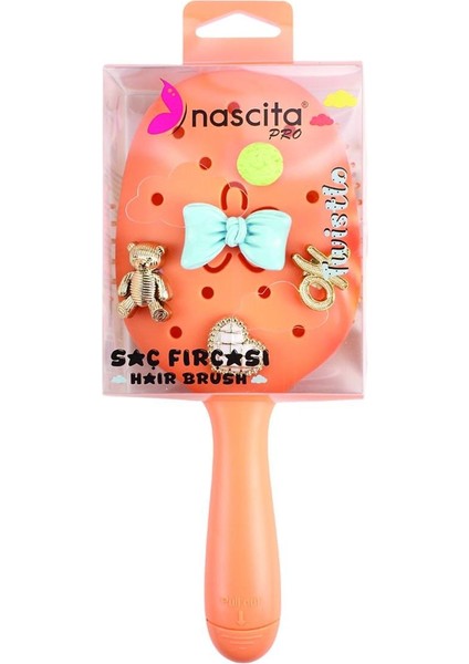 Nascita Twistlo Saç Fırçası Turuncu fırsatları