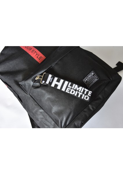 Be Your Style Siyah Su Geçirmez Pratik Outdoor Çantası