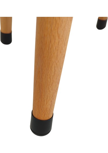 Puf Koltuk Bench Tabure – Beyaz - Ahşap Ayaklı modelleri