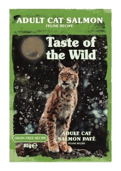 Adult Cat Salmon Pouch Somonlu Yaş Mama Pate 85 gr