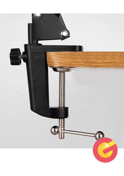 Sıkıştırmalı Metal 3 Renk Modlu Katlanabilir LED Işık Klipsli Masa Lambası 10 Parlaklık Seviyesi fırsatları