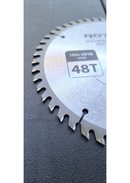 Ahşap Kesme Diski Rotor 185*20/16 Adaptörlü 48T fırsatları