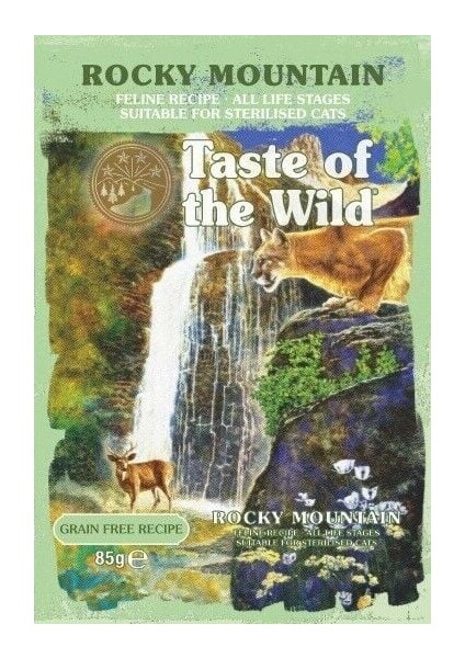 Rocky Mountain Pouch Tavuklu Yaş Mama Soslu 85 gr