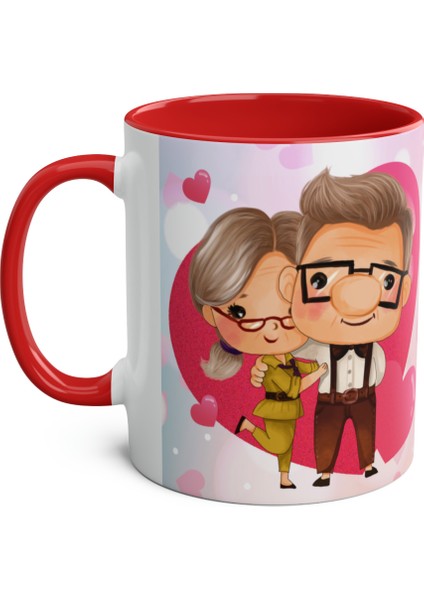 Sonsuz Aşk Tasarım Baskılı Kupa modelleri