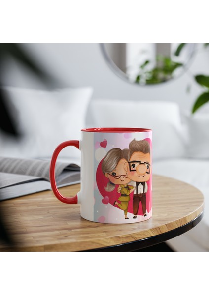 Sonsuz Aşk Tasarım Baskılı Kupa